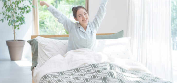 気持ちいい朝